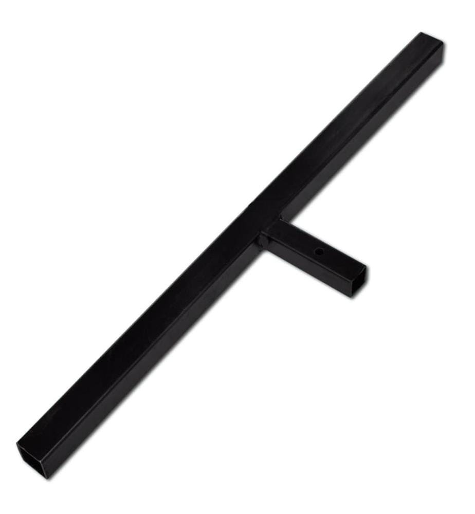 Tarière de sol avec mèche de tarière 150 mm Acier Noir