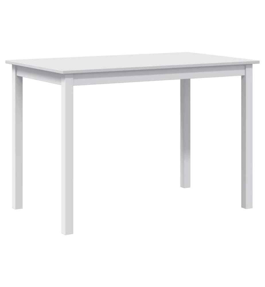 Ensemble de salle à manger 5 pcs Blanc
