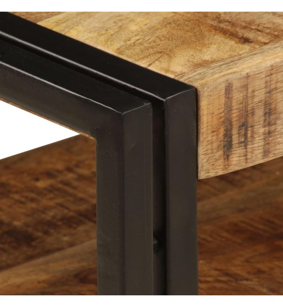 Meuble TV 120x35x45 cm Bois solide de manguier