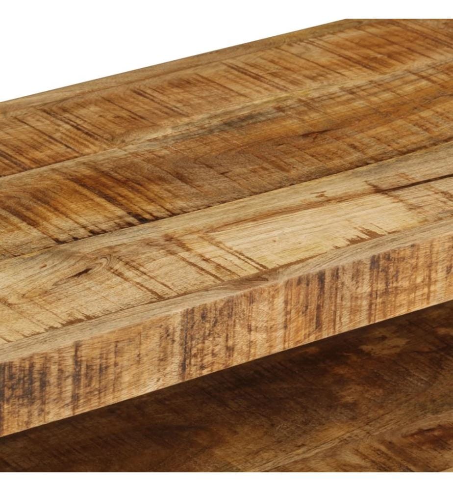Meuble TV 120x35x45 cm Bois solide de manguier