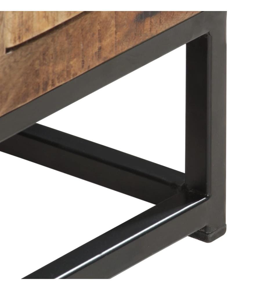 TV-Schrank 120x30x40 cm Altholz Massiv