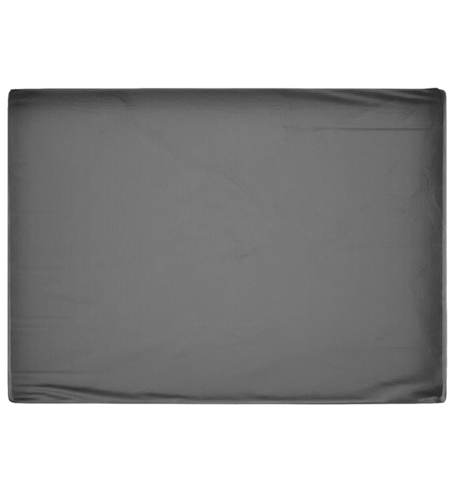 Housses de salon de jardin 2 pcs 12 oeillets rectangulaire