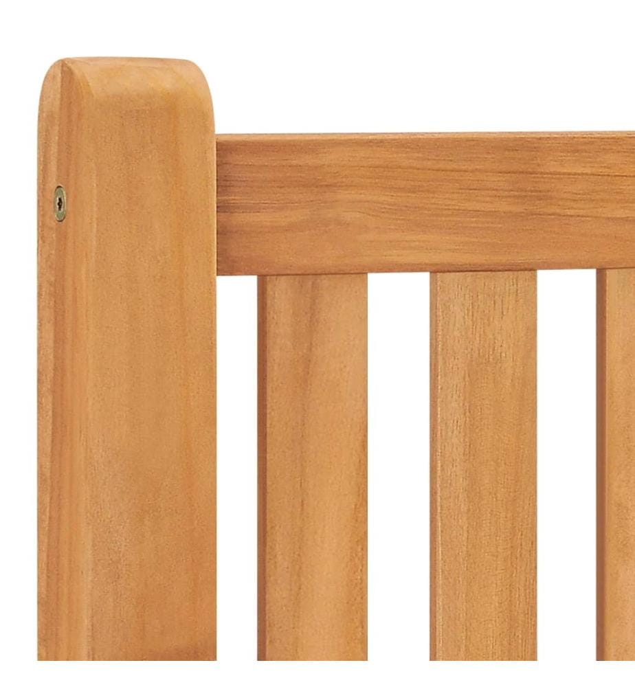 Banc de jardin 114 cm bois de teck solide