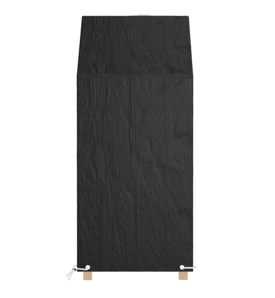 Abdeckung für Gartenstuhl 8 Ösen 65x65x110/150 cm Polyethylen