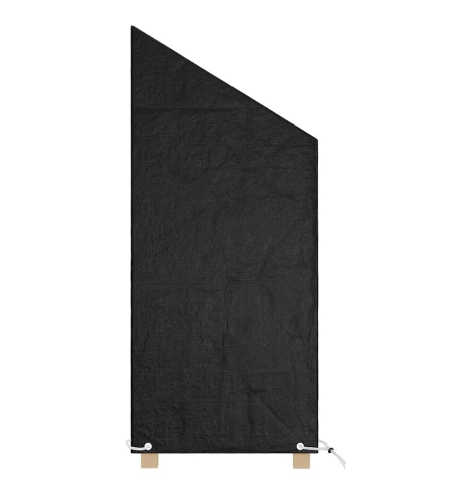 Abdeckung für Gartenstuhl 8 Ösen 65x65x110/150 cm Polyethylen