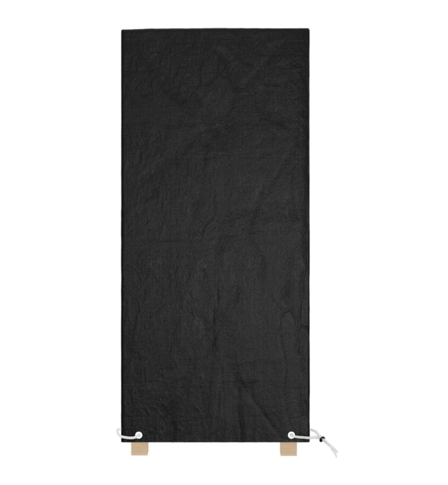 Abdeckung für Gartenstuhl 8 Ösen 75x70x140 cm Polyethylen