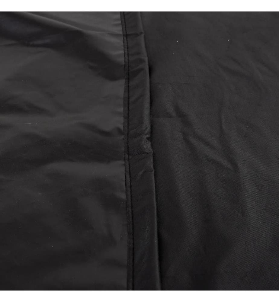 Gartenmöbel-Abdeckung Rund Schwarz Ø 157x71 cm 420D Oxford