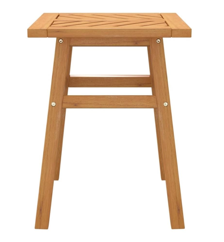 Table d'appoint 45x45x60 cm bois massif d'acacia