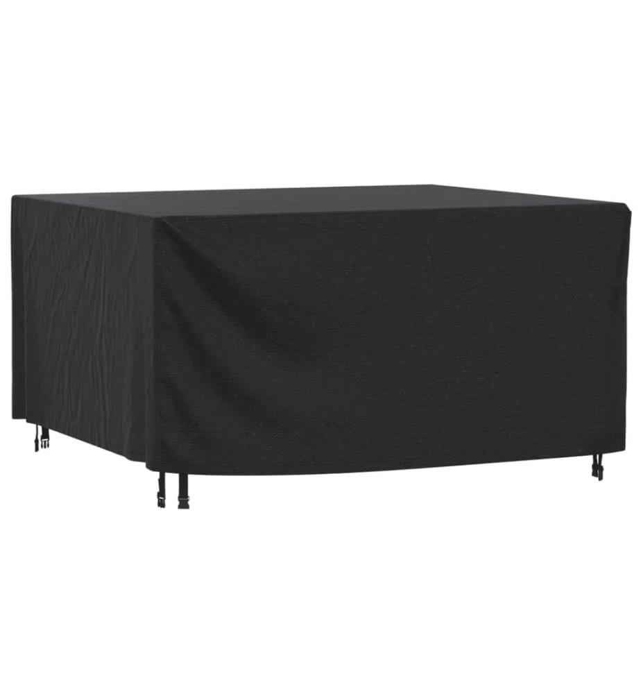 Gartenmöbel-Abdeckung Schwarz 180x140x90 cm Wasserdicht 420D