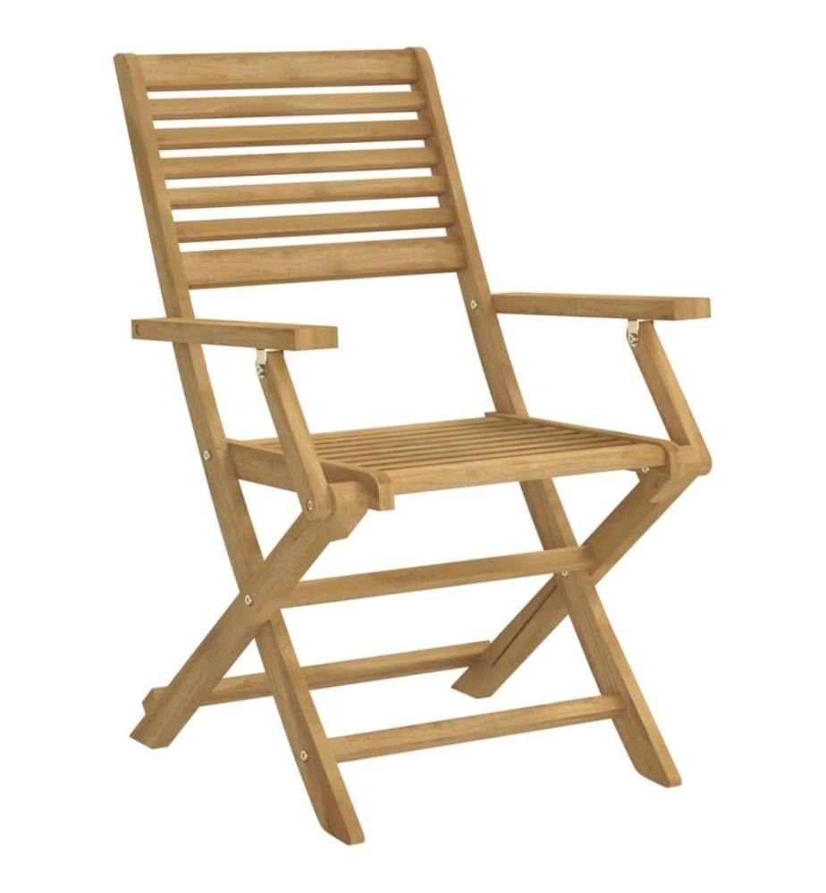 Gartenstühle 2 Stk. Klappbar 54,5x61,5x86,5cm Massivholz Akazie