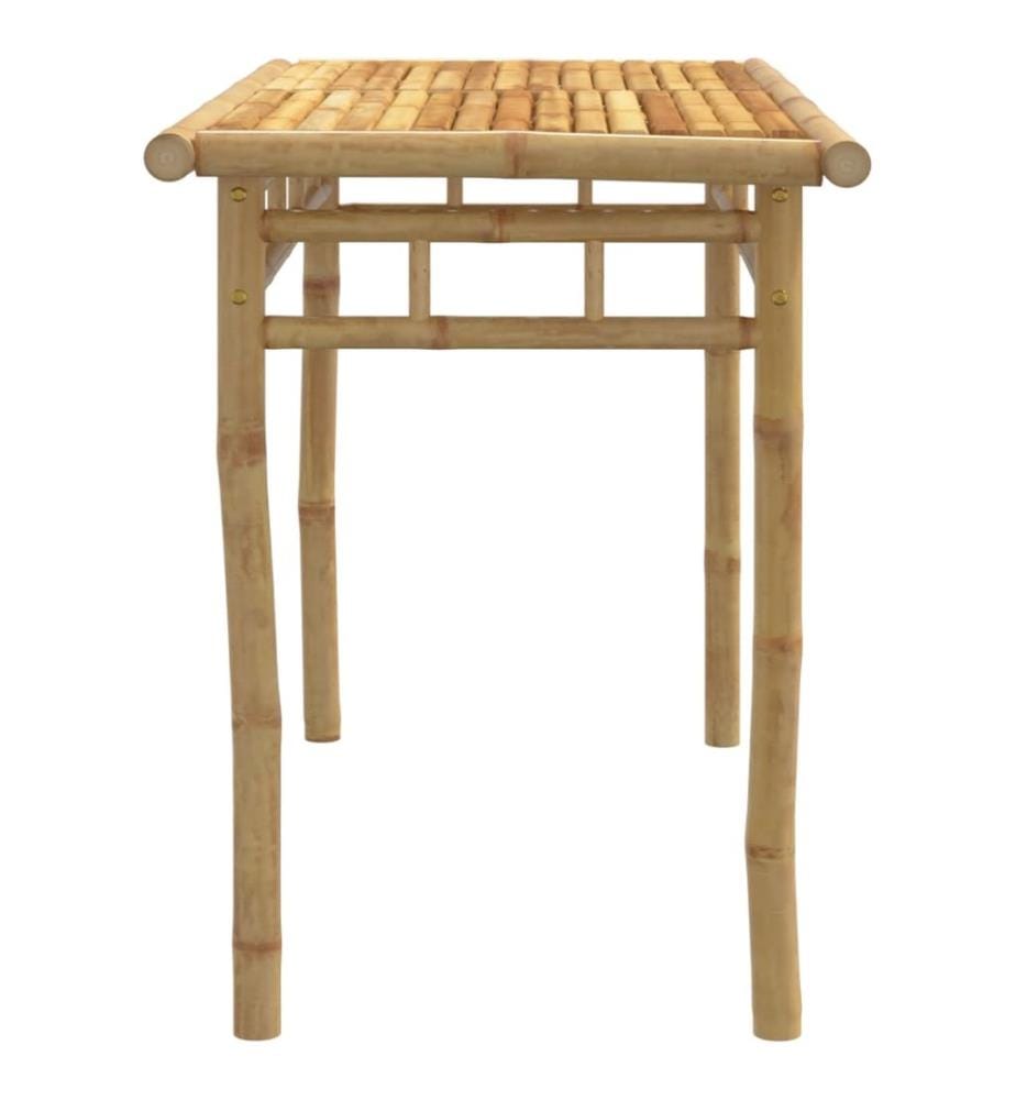 Garten-Esstisch 110x55x75 cm Bambus