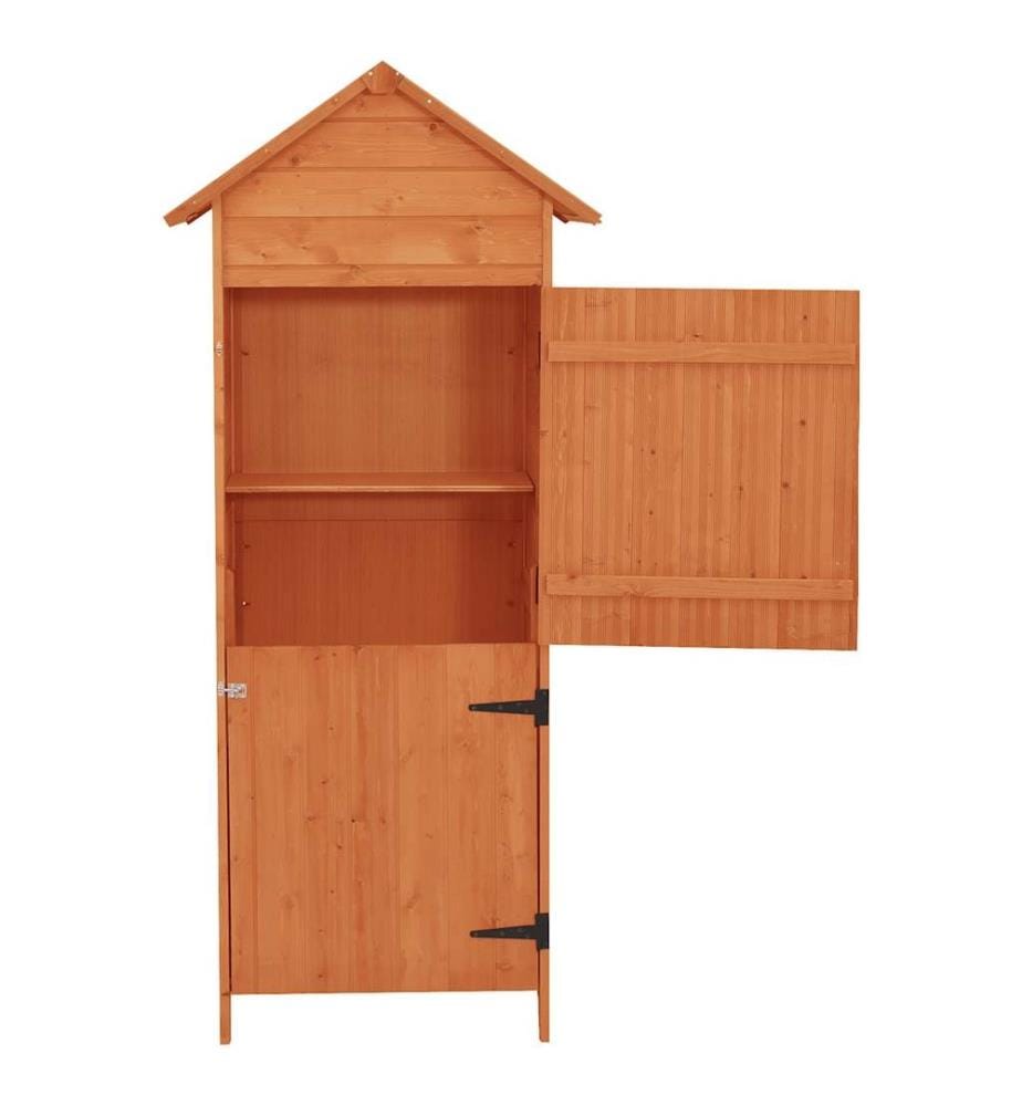 Gartenschrank Braun 42,5x64x190 cm