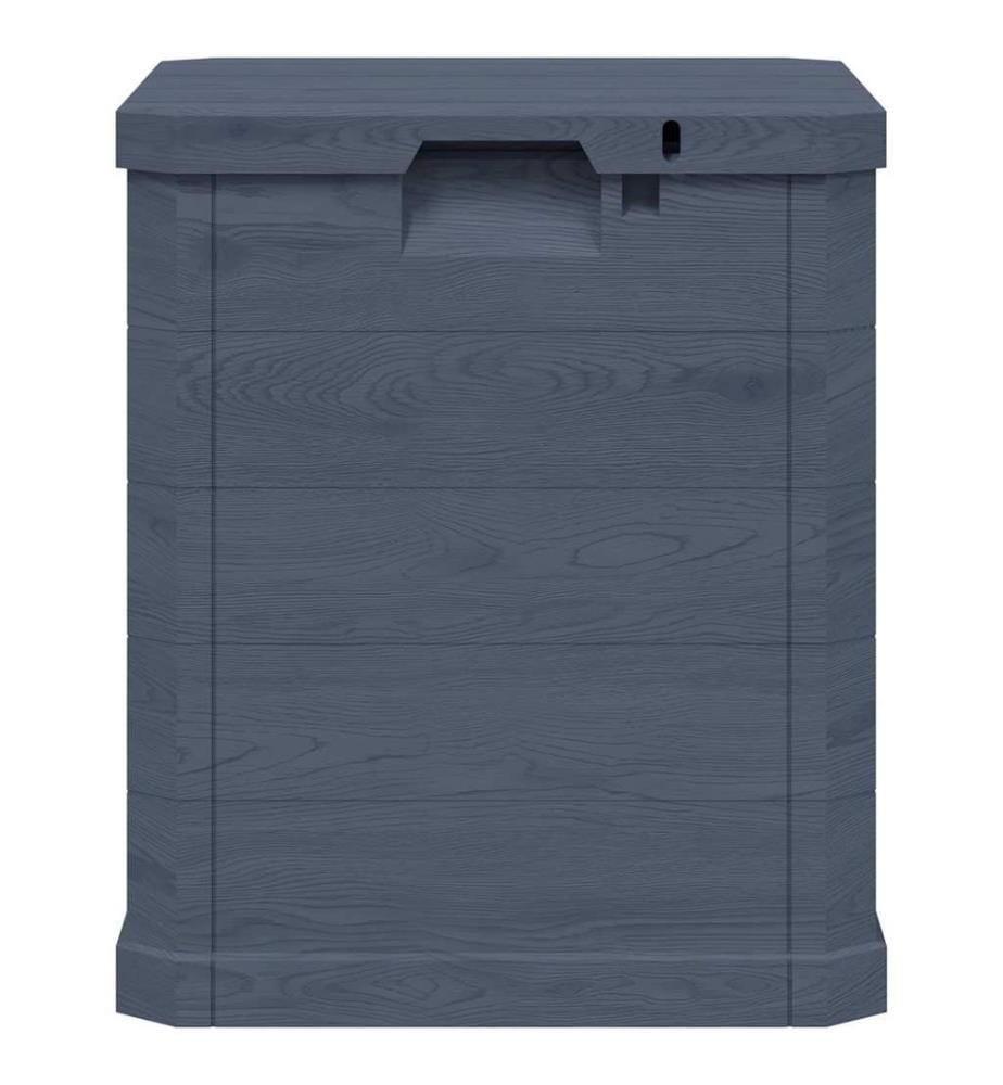 Garten-Aufbewahrungsbox 90 L Anthrazit