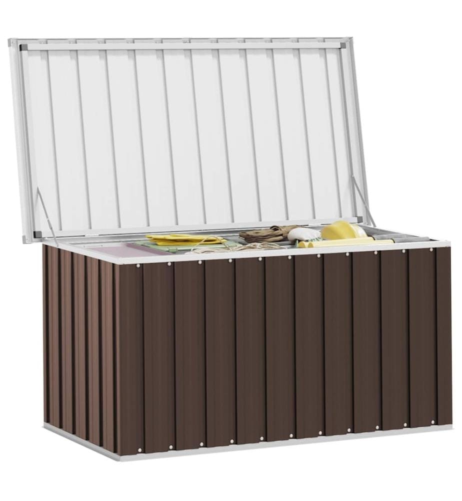 Garten-Aufbewahrungsbox Braun 129 x 67 x 65 cm