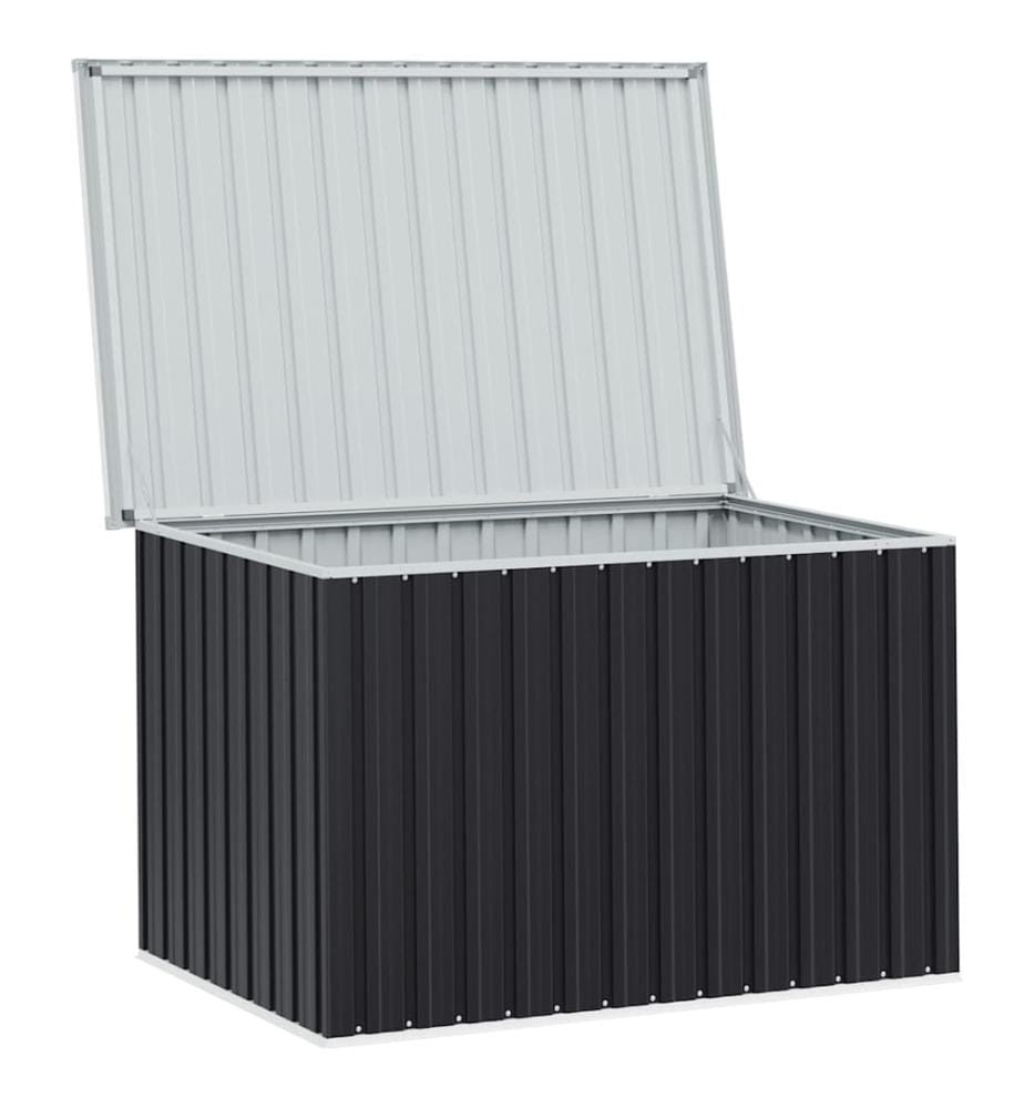 Boîte de rangement de jardin Anthracite 149x99x93 cm
