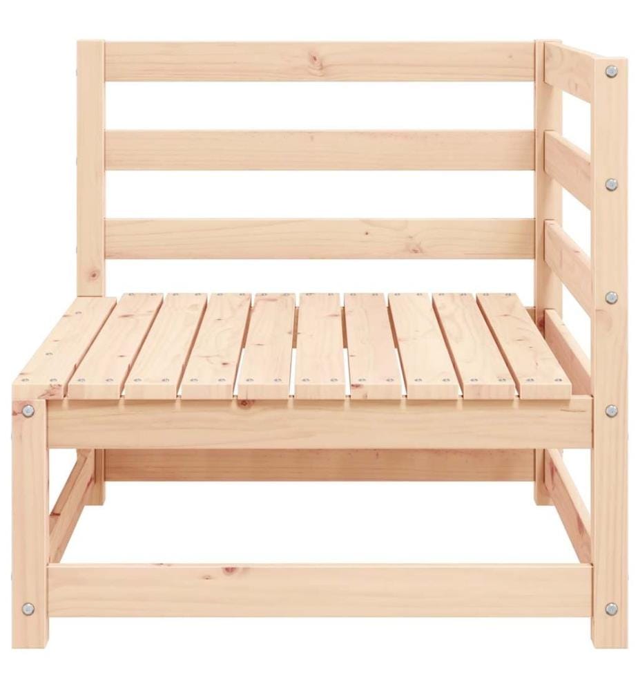 Garten-Ecksofas 2 Stk. Massivholz Kiefer
