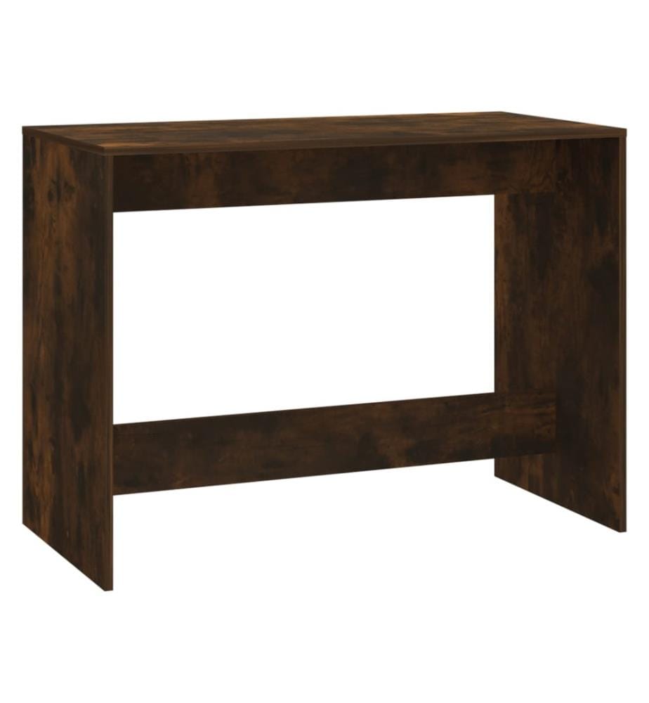 Ensemble à manger 3 pcs chêne fumé bois d'ingénierie