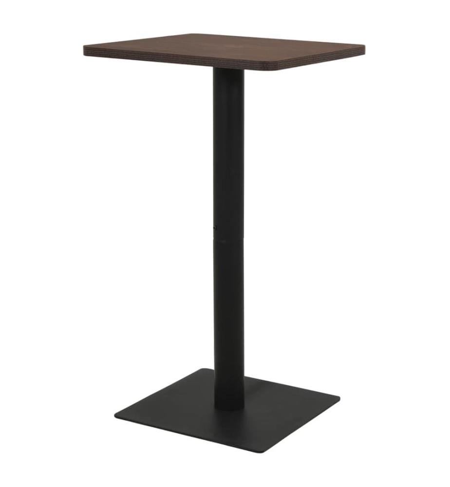 Bistrotisch Dunkle Esche 60x60x107 cm