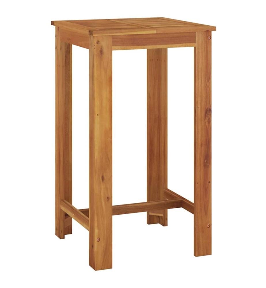 Garten-Bartisch 60x60x105 cm Massivholz Akazie