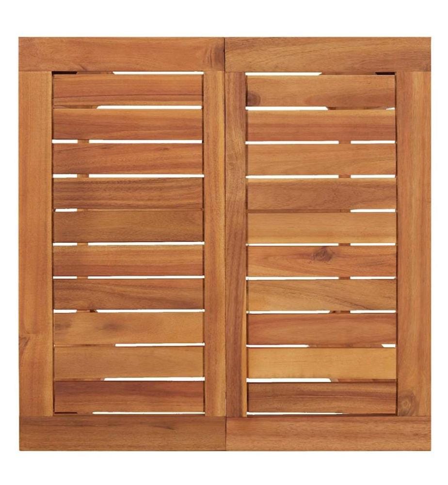 Garten-Bartisch 60x60x105 cm Massivholz Akazie