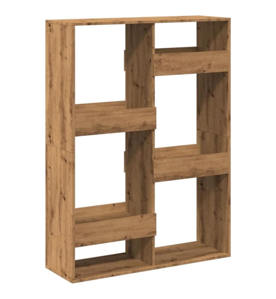 Bücherregal Artisan-Eiche 100x33x135 cm Holzwerkstoff
