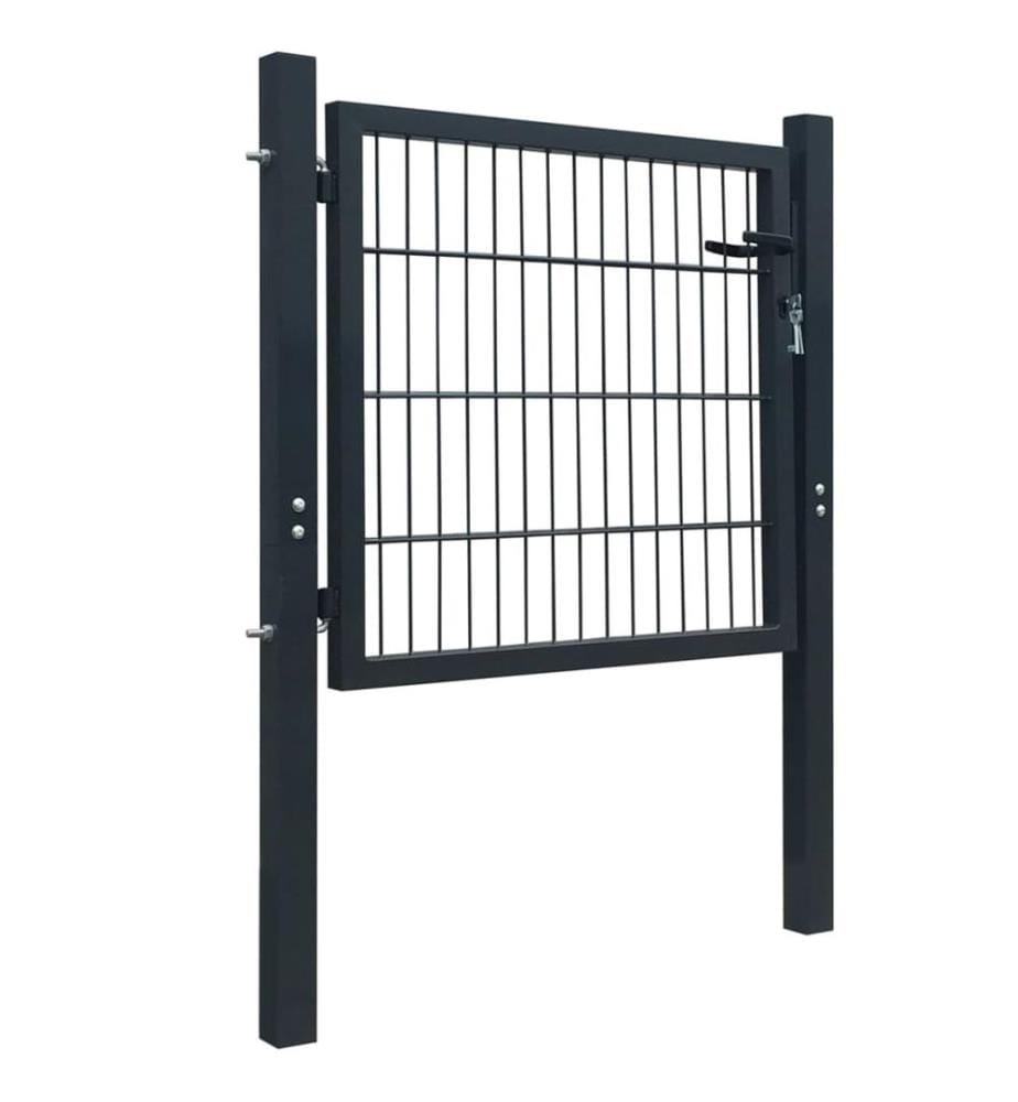Portillon Acier Anthracite 105x150 cm