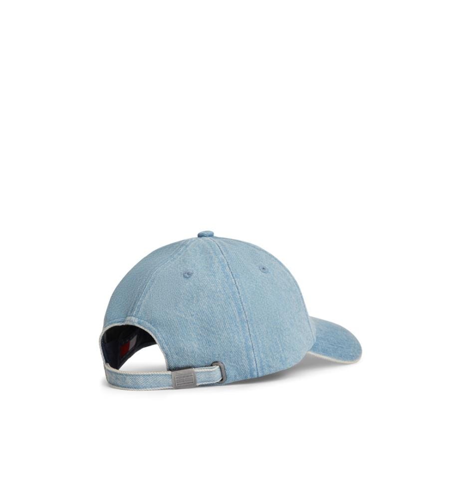 Casquette Heritage en Denim à Logo - Bleu