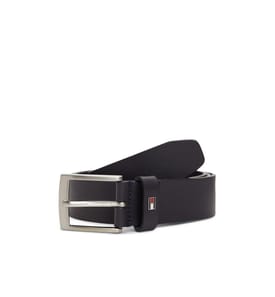 Adan Leather Belt - Navy