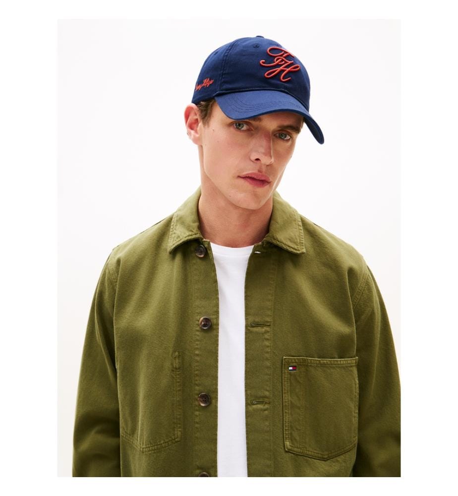 Cappello con logo ricamato - Navy