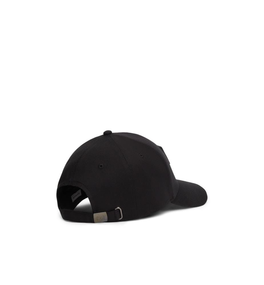 Flat Cap TH Flag Gabardine - Schwarz