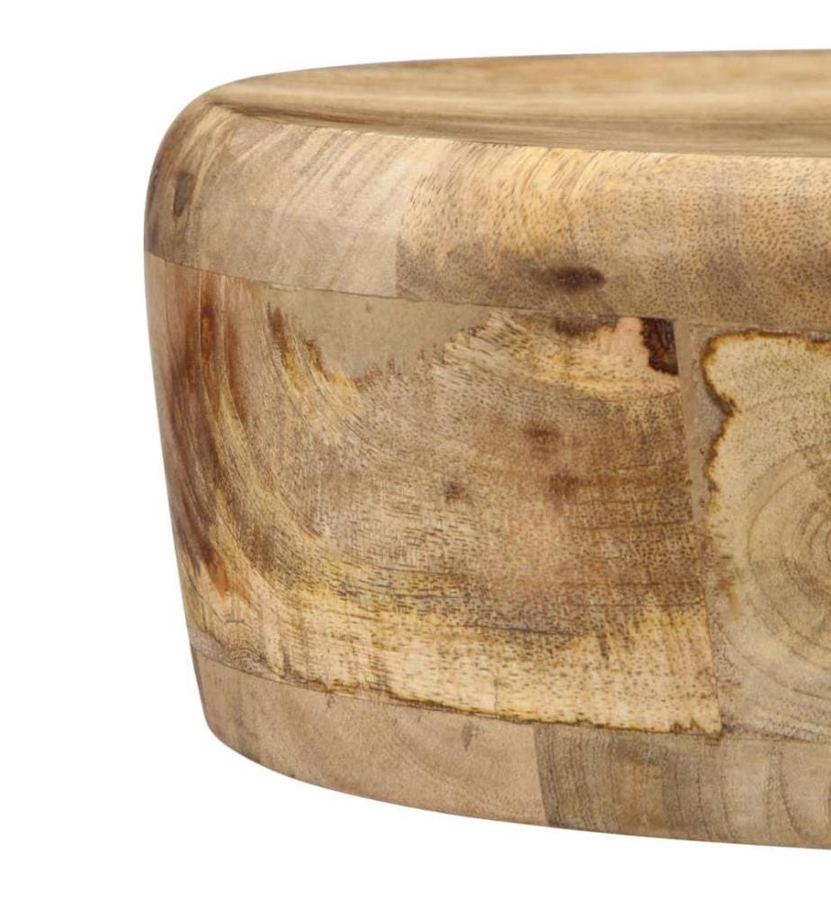 Barstühle 2 Stk. Massivholz Mango