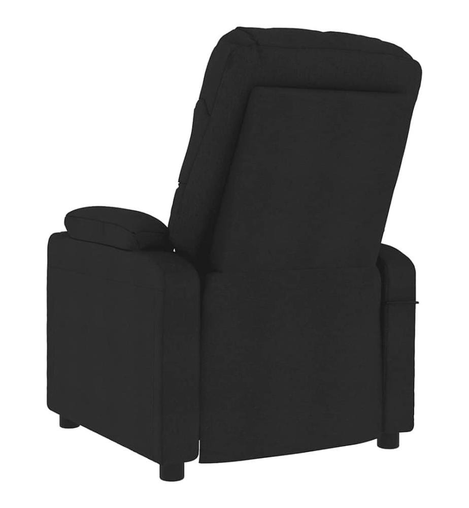 Relaxsessel Schwarz Stoff