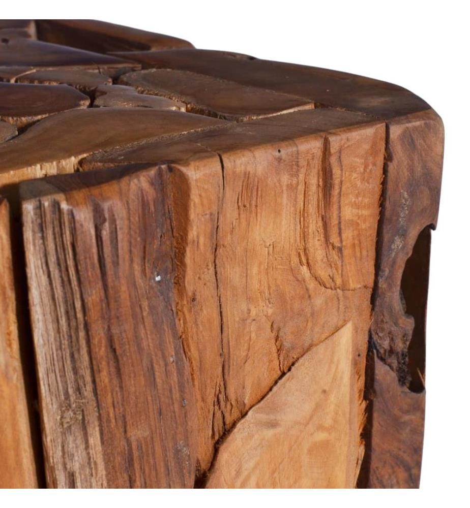 Table d'appoint 30x30x80 cm Bois de teck solide
