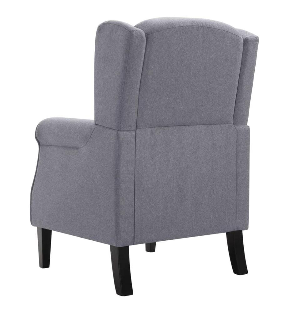 Sessel Dunkelgrau Stoff