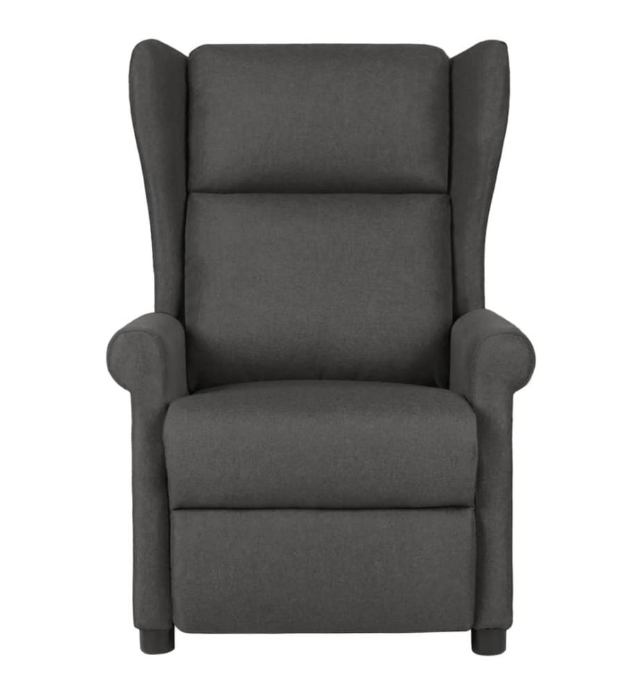 Relaxsessel Dunkelgrau Stoff