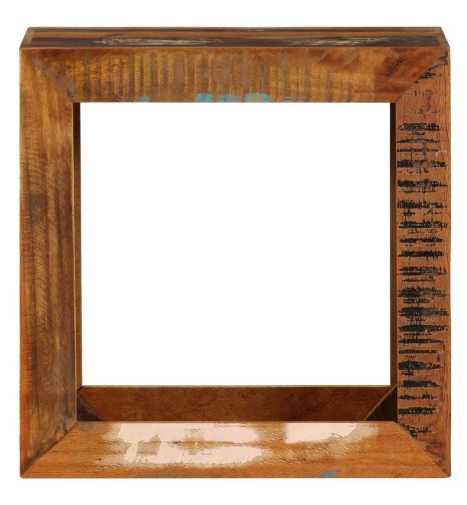 Tabouret 40x30x40 cm Bois de récupération solide
