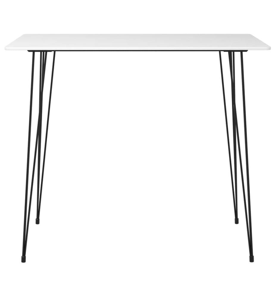 Bartisch Weiss 120x60x105 cm
