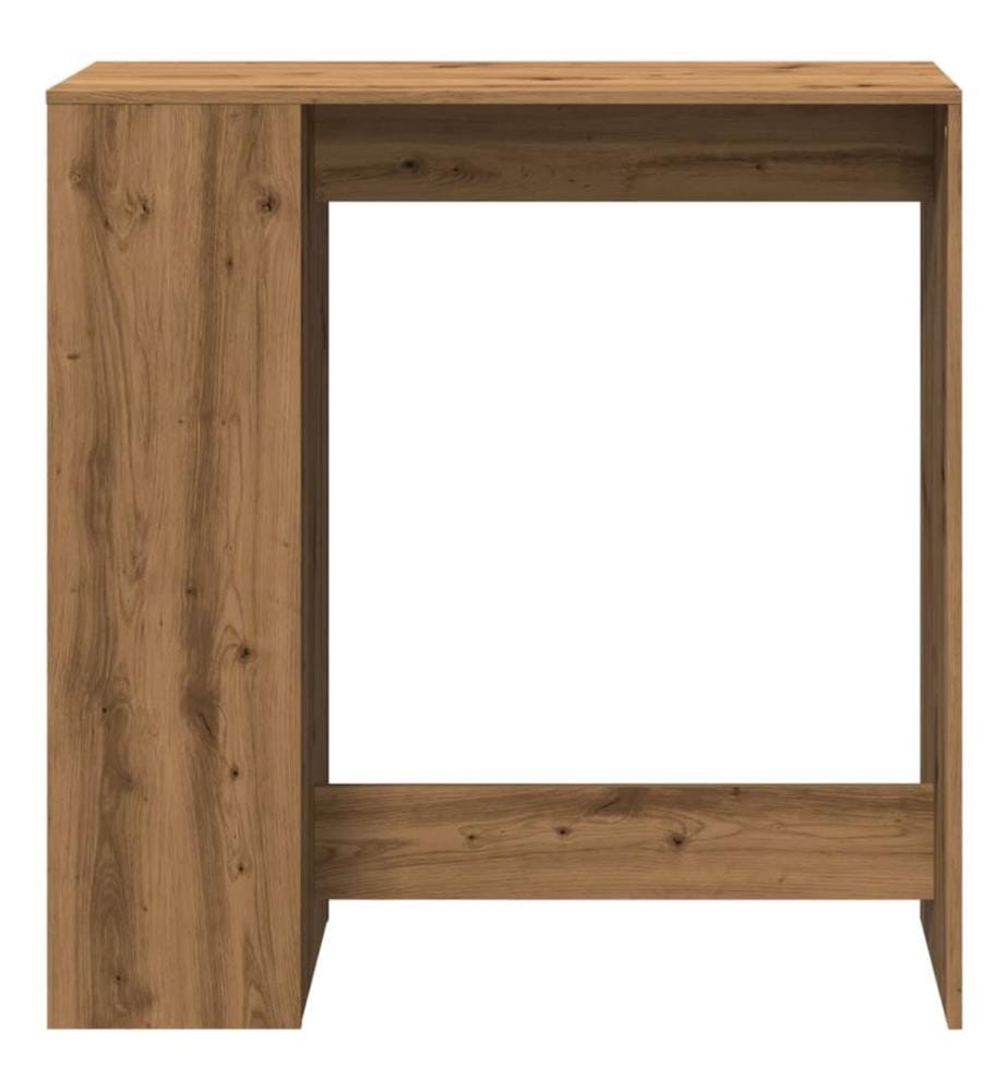 Bartisch mit Regal Artisan-Eiche 101x40x103,5 cm Holzwerkstoff