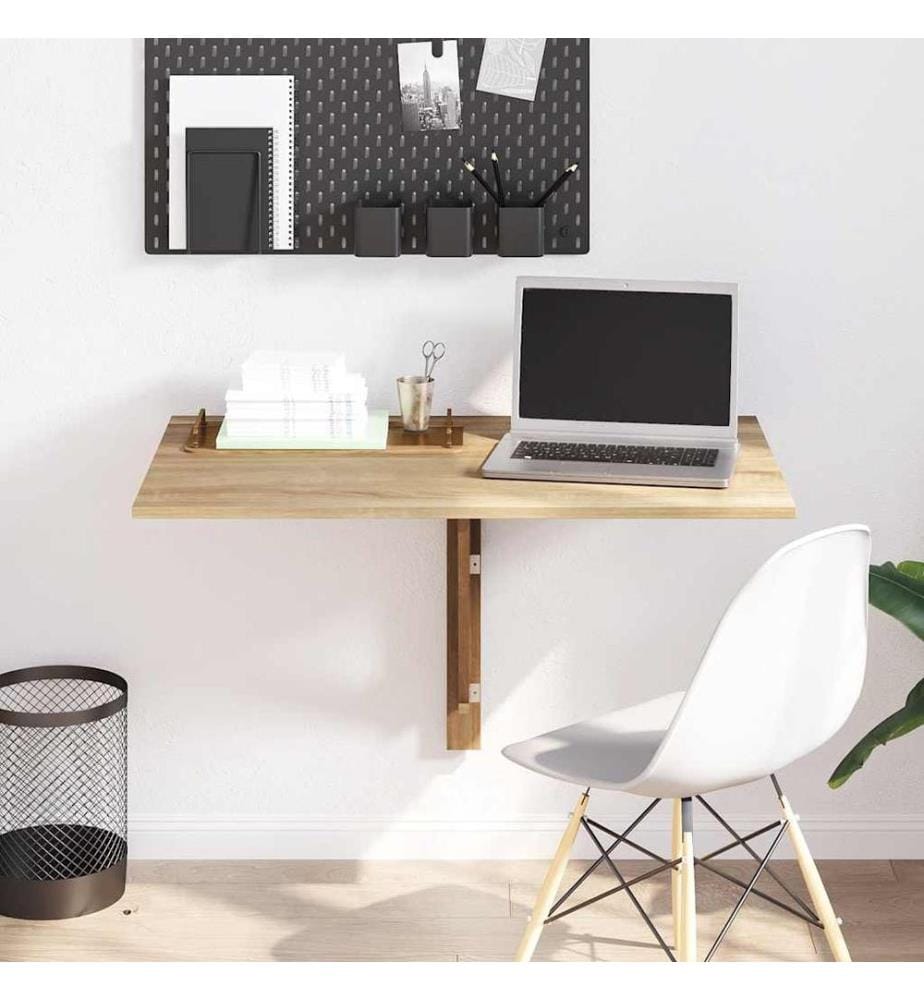 Wandklapptisch Eiche 100x60 cm