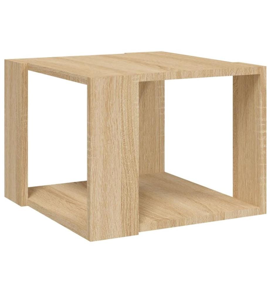 Couchtisch Sonoma-Eiche 40x40x30 cm Holzwerkstoff