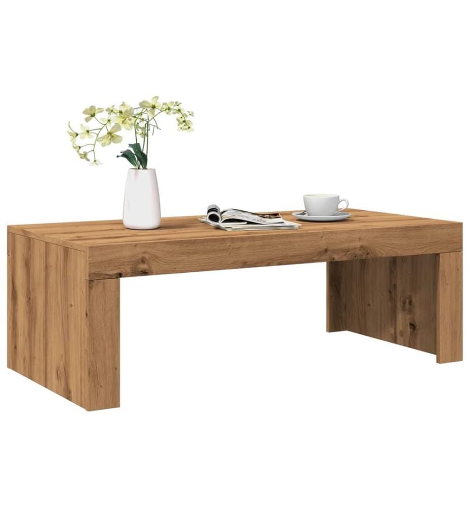 Couchtisch Artisan-Eiche 102x50x35 cm Holzwerkstoff