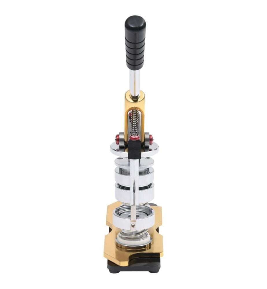 Buttonmaschine mit 500 Button-Teilen 58 mm Drehstanze