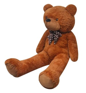 Weicher XXL-Plüsch-Teddybär Braun 160 cm