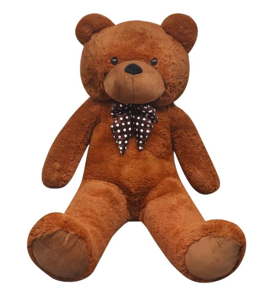 Weicher XXL-Plüsch-Teddybär Braun 160 cm