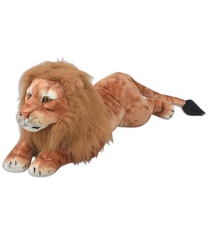 Löwe Kuscheltier Plüsch Braun XXL