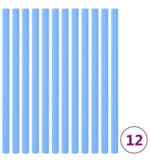 Schaumstoffhüllen für Trampolinstangen 12 Stk. 92,5 cm Blau