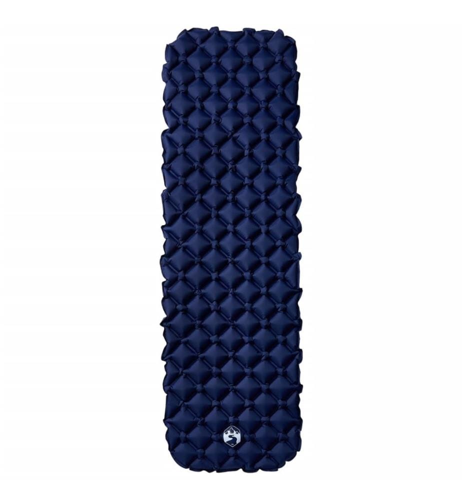Aufblasbare Isomatte Marineblau 190x58x6 cm