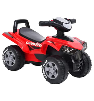 Aufsitz-Quad für Kinder Good Year Rot