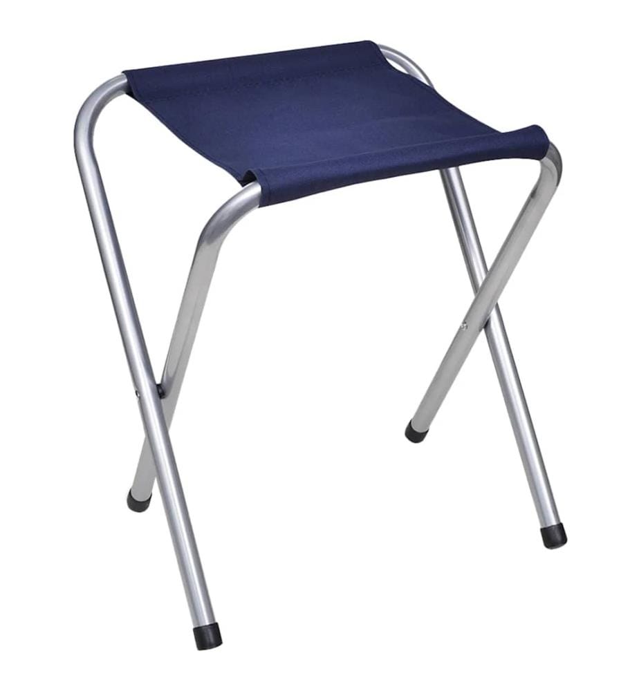 Ensemble de table pliable de camping et 4 tabourets 120x60 cm