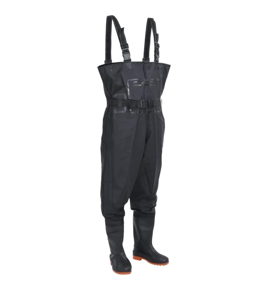 Cuissardes avec bottes et ceinture noir taille 43